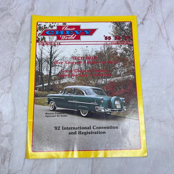 None Other - Marston Fowler Sedan - '55, '56, '57 Classic Chevy World Magazine - Mar 1982 M29
